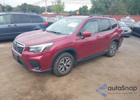 2021 Subaru Forester Premium from USA, damaged, VIN JF2SKAJC5MH446235